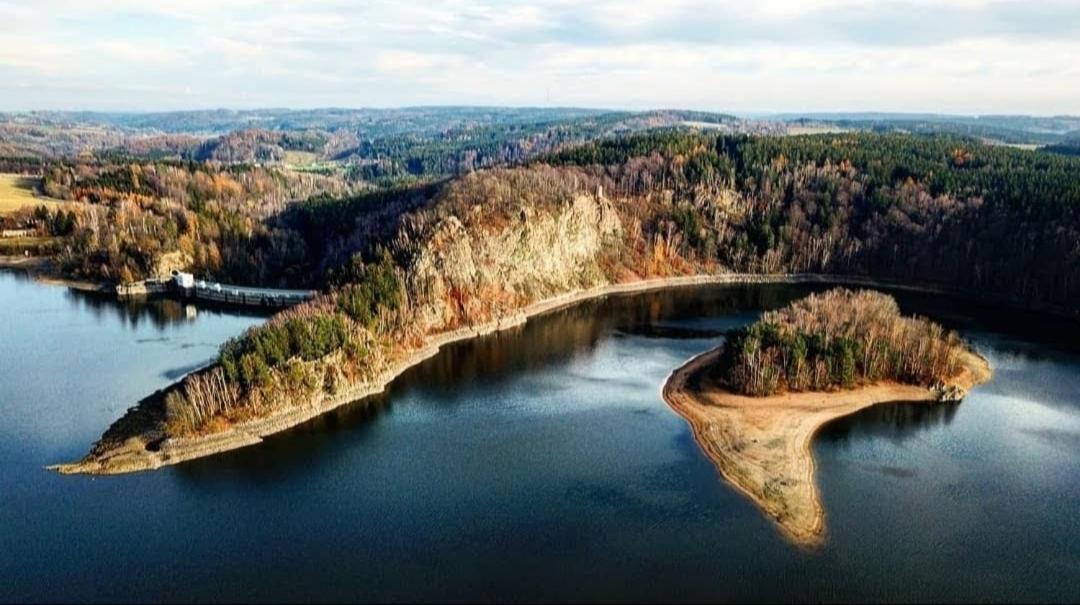 Luxusní Chata Sečanda v Železných horách u Sečské Přehrady Exteriér fotografie