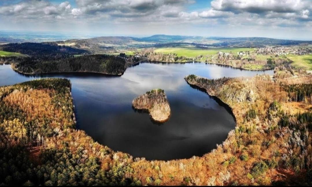 Luxusní Chata Sečanda v Železných horách u Sečské Přehrady Exteriér fotografie