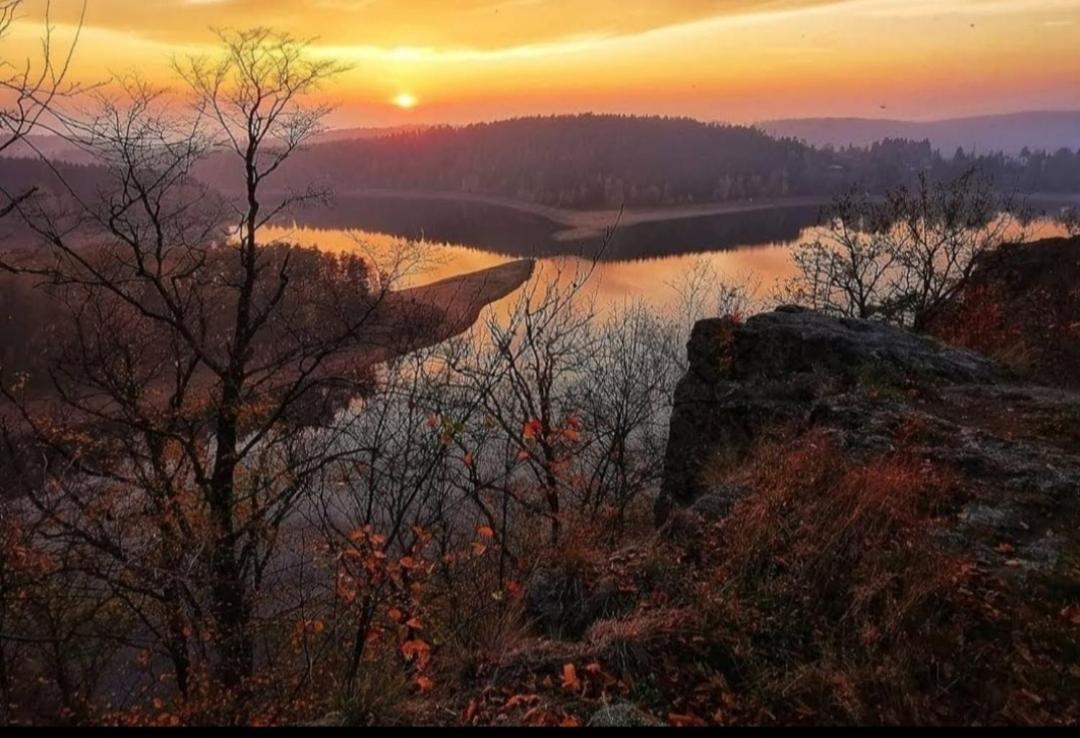 Luxusní Chata Sečanda v Železných horách u Sečské Přehrady Exteriér fotografie