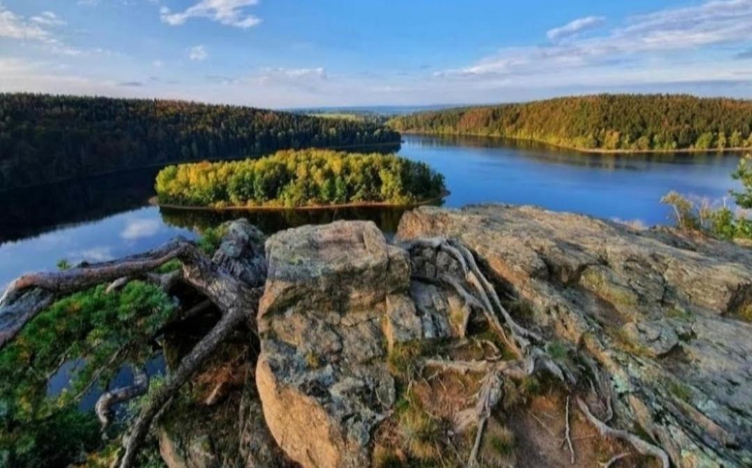 Luxusní Chata Sečanda v Železných horách u Sečské Přehrady Exteriér fotografie