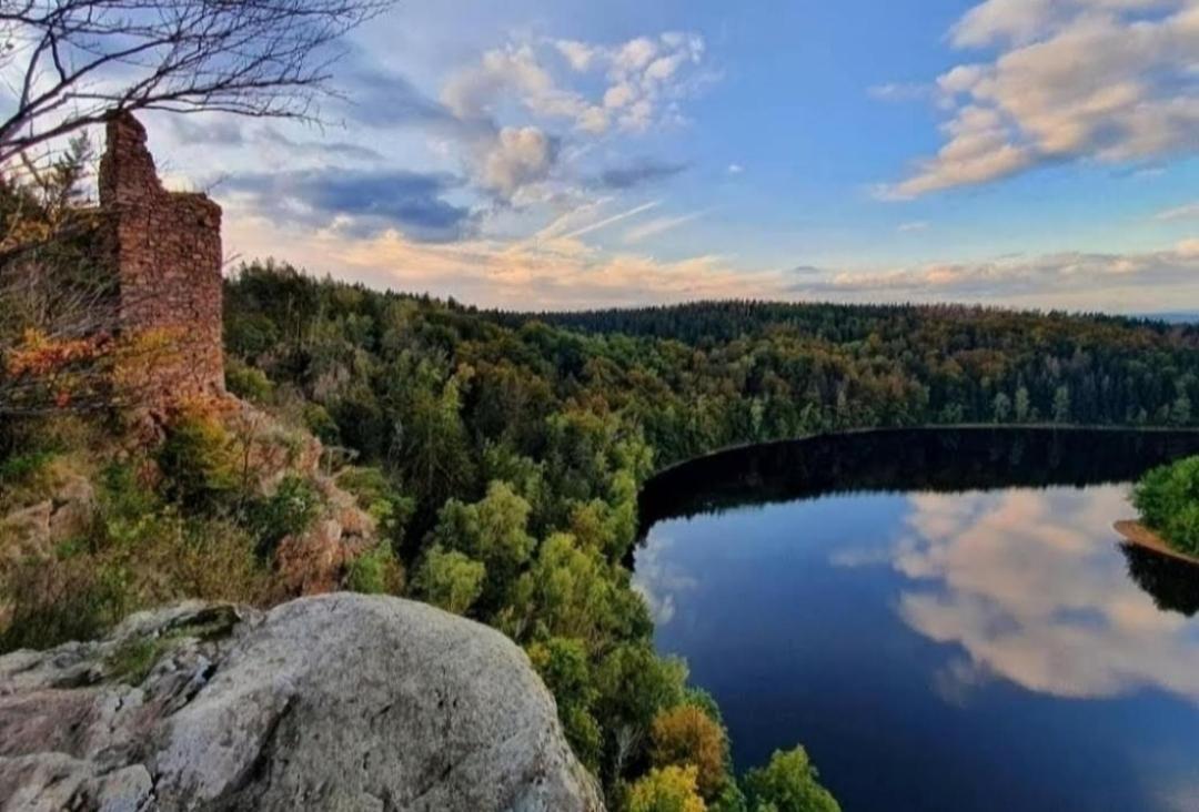 Luxusní Chata Sečanda v Železných horách u Sečské Přehrady Exteriér fotografie